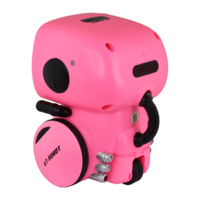Інтерактивний робот з голосовим керуванням AT-Rоbot, рожевий, український (AT001-04-UKR)