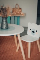 Столик та 2 стільчики Janod Ведмедик та пінгвін (J09650)