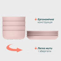 Набір тарілок Chicco Dish Set, 12м+, 2 шт. (16002.15)