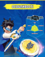 Набір Infinity Nado VI Goggle Battle Pack дзиґа (EU654161)