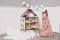 Ігровий набір Janod Ляльковий будинок трьоповерховий (J06617)