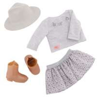 Кукла Our Generation Эбигейл в плиссированной юбке и шапке 46см (BD31533Z)