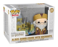 Фігурка Funko POP Town: Harry Potter - Dumbledore w/Hogwarts (889698573696)