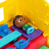 Игровой набор CoComelon Vehicle Школьный автобус трансформер, свет, звук (CMW0509)