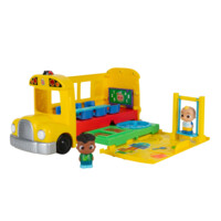 Игровой набор CoComelon Vehicle Школьный автобус трансформер, свет, звук (CMW0509)