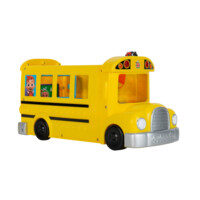 Игровой набор CoComelon Vehicle Школьный автобус трансформер, свет, звук (CMW0509)