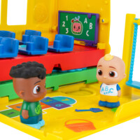 Игровой набор CoComelon Vehicle Школьный автобус трансформер, свет, звук (CMW0509)