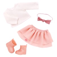 Лялька Our Generation Еффі в рожевій спідниці з воланами 46см (BD31521Z)