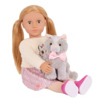 Кукла Our Generation Шила с котенком Сэмми и аксессуарами 46см (BD31579Z) 