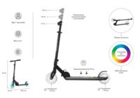 Самокат 2E Aero MAX RGB (AERO-145-RGB)