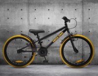 Дитячий велосипед Miqilong ST 20" чорний (RBB-ST20-BLACK)