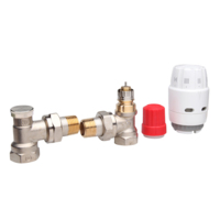 Комплект термостатичний Danfoss RAS-C2 + RA-N + RLV-S, кутовий (013G2219) 