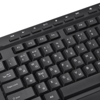 Комплект клавіатура та миша 2E, чорний (2E-MK410MWB)