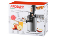 Шнековий соковитискач ARDESTO, сріблясто-чорний (JEG-1330SL)