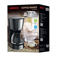 Кофеварка ARDESTO капельная 1.2л, черно-серебристый (FCM-D2100)