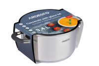 Кастрюля со стеклянной крышкой ARDESTO Gemini Salerno,  3.4л, нержавеющая сталь, силикон (AR1936CS)