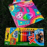 Книжка-розмальовка SES Creative Пухнастики (0112S)