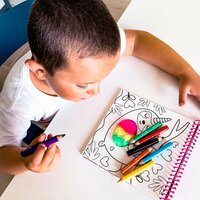 Книжка-розмальовка SES Creative Пухнастики (0112S)