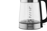 Электрочайник ARDESTO 1.7л, серебристо-черный (EKL-F200)