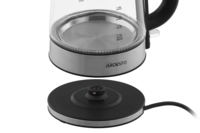 Электрочайник ARDESTO 1.7л, серебристо-черный (EKL-F200)