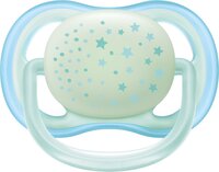 Пустушка Philips AVENT Ultra Air Нічна 0-6 міс. для хлопчиків/нейтральна 2 шт. (SCF376/11)