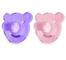 Пустушка Philips AVENT Soothie 0-3 міс для дівчаток 2 шт. (SCF194/02) 
