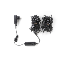 Гірлянда Smart LED Twinkly Cluster, 6м, кабель чорний (TWC400STP-BEU)