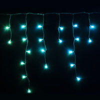 Гірлянда Smart LED Twinkly Icicle, 5м, кабель прозорий (TWI190STP-TEU)