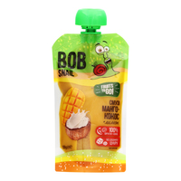 Пюре Bob Snail Смузі манго-кокос, 120 г (4820219343660) 