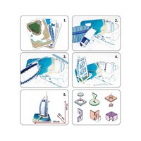 Тривимірна головоломка-конструктор CubicFun Бурдж-аль-Араб (C065h-2)