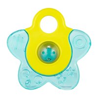 Брязкальце-зубогризка з водою Canpol Babies Зірочка, бірюзове (56/161_tur)