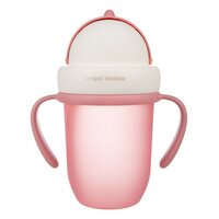 Поїльник з силіконовою трубочкою Canpol babies Matte Pastels Pink 210 мл