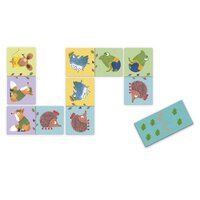 Дитяче доміно DJECO Веселі тваринки (DJ08115)