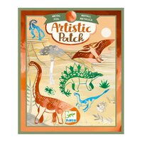 Художні патчі DJECO Динозаври металізовані (DJ09463) 