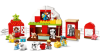 Конструктор LEGO DUPLO Хлів, трактор і догляд за тваринами (10952)