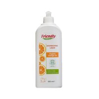 Органічний засіб Friendly Organic для миття посуду, апельсинове масло, 500 мл (FR0447) 