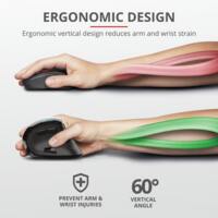 Миша Trust Voxx Rechargeable Ergonomic WL, чорний (23731_TRUST)
