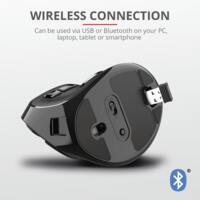 Миша Trust Voxx Rechargeable Ergonomic WL, чорний (23731_TRUST)