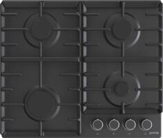 Варочная поверхность Gorenje газовая, 60см, чугун, черный (G642AB) 