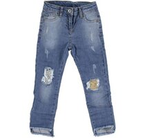 Джинси для дівчинки iDO, 8 років (4.U550.00/7450) 