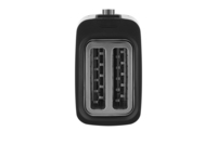 Тостер ARDESTO Steel Collection, сріблясто-чорний (T-K200)