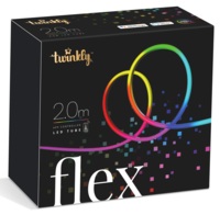 Гнучкий контур Smart LED Twinkly Flex, 2 м, кабель білий (TWFL200STW-WEU)