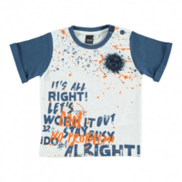 Футболка iDO з принтом для хлопчика 4 років (4.U720.00/0113)