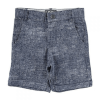 Синие меланжевые шорты iDO для мальчика 3 лет (4.U731.00/6BE1) 