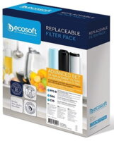 Комплект картриджів Ecosoft 1-2-3: 2 вугільних картриджа+поліпропілен (CHV3ECO)
