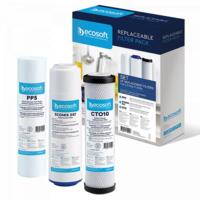 Комплект картриджів Ecosoft 1-2-3 для тристадійних фільтрів (CMV3ECO) 