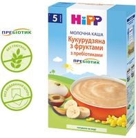  Молочная каша HiPP Кукурузная с фруктами с пребиотиками 250 г 