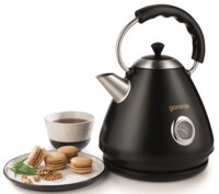 Електрочайник Gorenje 1.7л, пластик, чорний (K17CLBK)