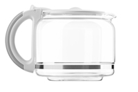 Кофеварка ARDESTO капельная White stripes 1.5л, бело-серый (FCM-D17WG)