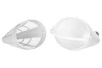 Кофеварка ARDESTO капельная White stripes 1.5л, бело-серый (FCM-D17WG)